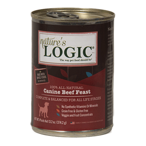 Natures Logic Canned Beef Dog Food 12/13.2 oz Case natures logic, natures logic, canned, beef, dog food, dog